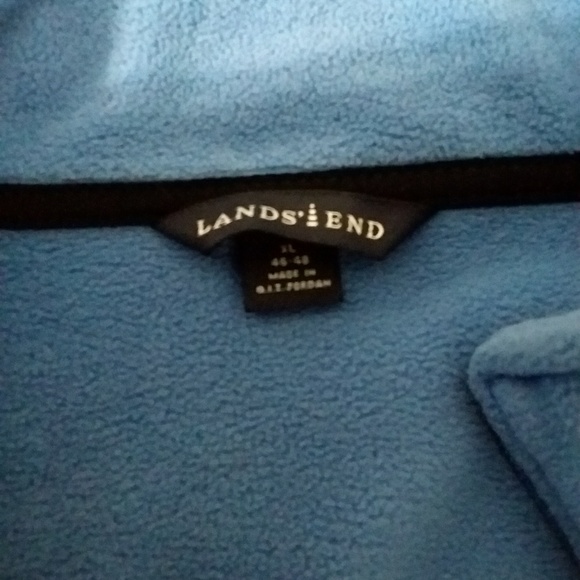 ☆☆SOLD☆☆ Men's Land's End Fleece Jacket - Picture 6 of 8
